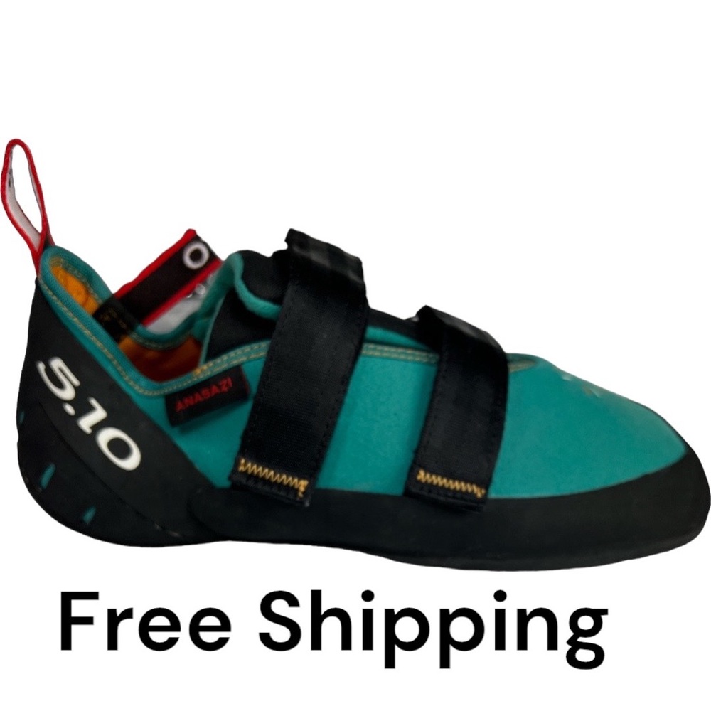 ADIDAS BC0953 FIVE TEN ANASAZI LV CLIMBING SHOES Collegiate Aqua 121596881